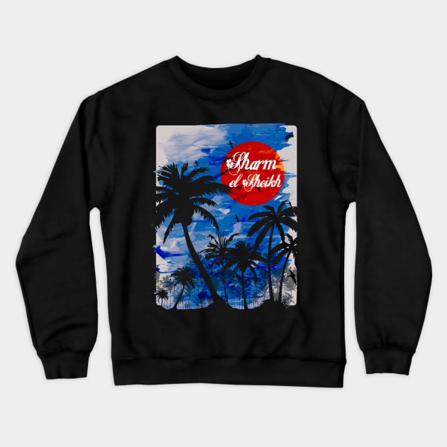 Sharm el Sheikh Crewneck Sweatshirt by Dojaja